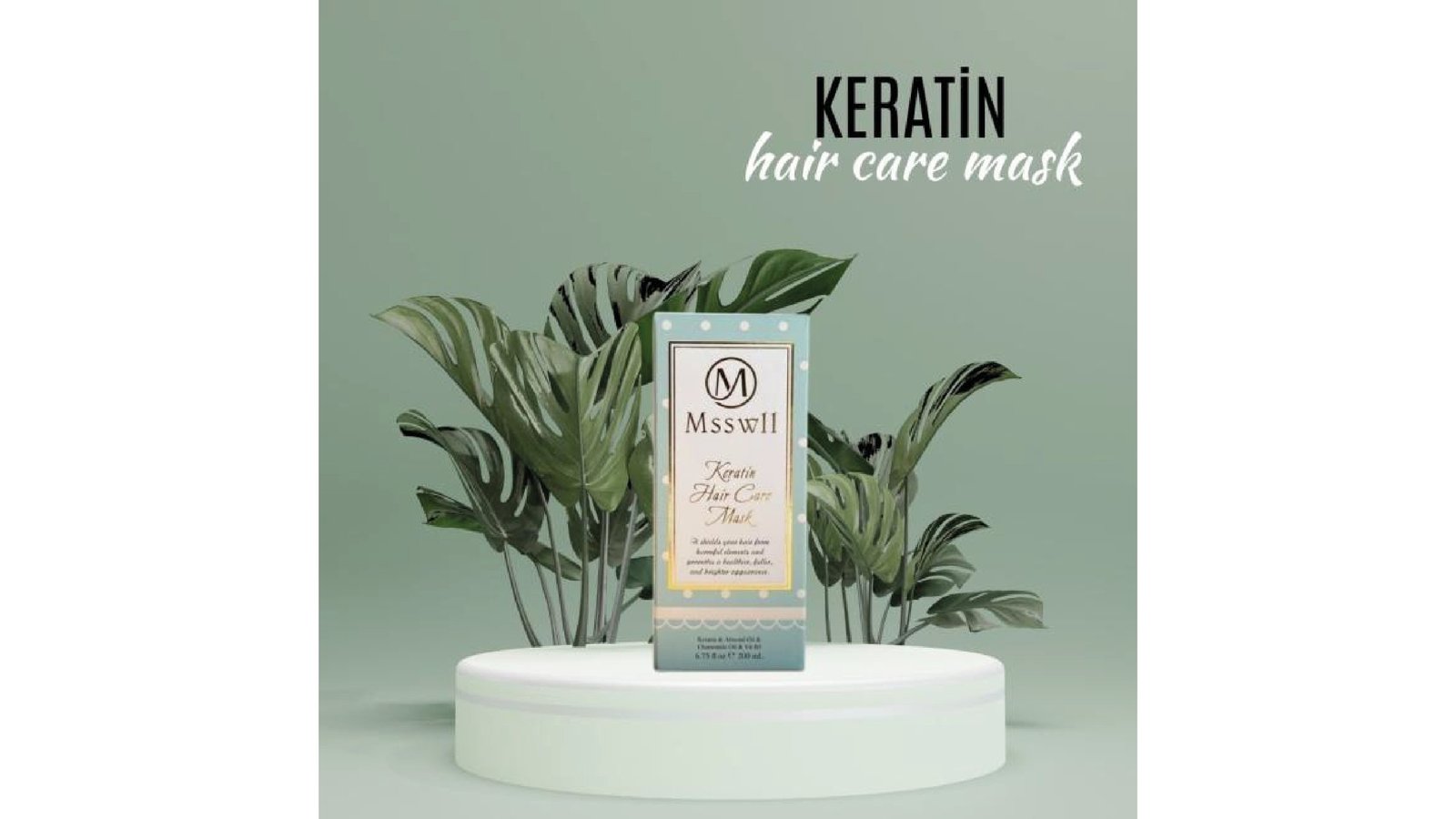 Keratin Saç Bakım Maskesi
